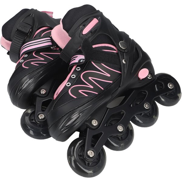 Patines En LíNea Ajustables Para Hombres Y Mujeres Patines De Fitness Para Adultos Patines De Ruedas Para NiñOs Y NiñAs Principiantes M-image