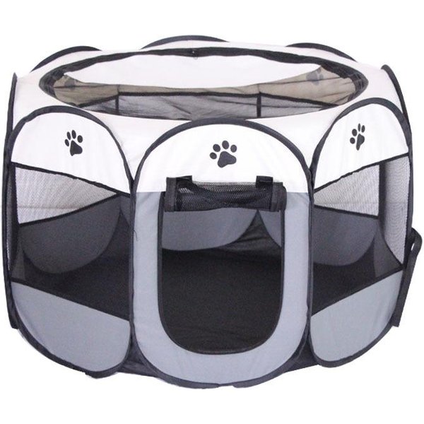 Tienda De CampañA PortáTil Y Plegable Para Gatos, Casa Para Gatos, Tienda De CampañA PortáTil Y Plegable Para Viajes Al Aire Libre, Jaula Para Gatos Y Perros, FáCil Manejo, Vallas Grandes Para Gatos Y Perros 73X73X43-image