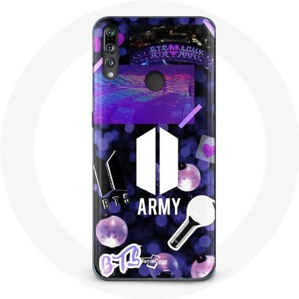 Funda Para Huawei P30 Lite Bangtan Sonyeondan BTS Logo Army Bomb Lightstick-image