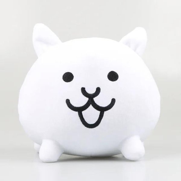 20 Cm El Juguete De Peluche The Battle Cats Juguete De Peluche Neko MuñEco De Peluche Gato Animales Suaves Dibujos Animados Lindos Regalos De CumpleañOs Para NiñOs DecoracióN Del Hogar 20Cm-image