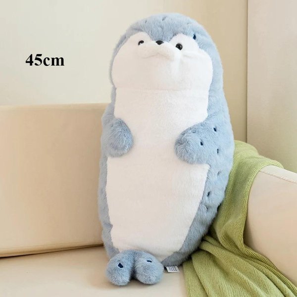 Nuevo Juguete De Peluche De Foca, Almohada Suave, Realista, Relleno De Vida Marina, Nutria Marina, MuñEco Suave, SimulacióN De Foca, CojíN, Regalo De CumpleañOs Y Navidad. See Choose Option-image