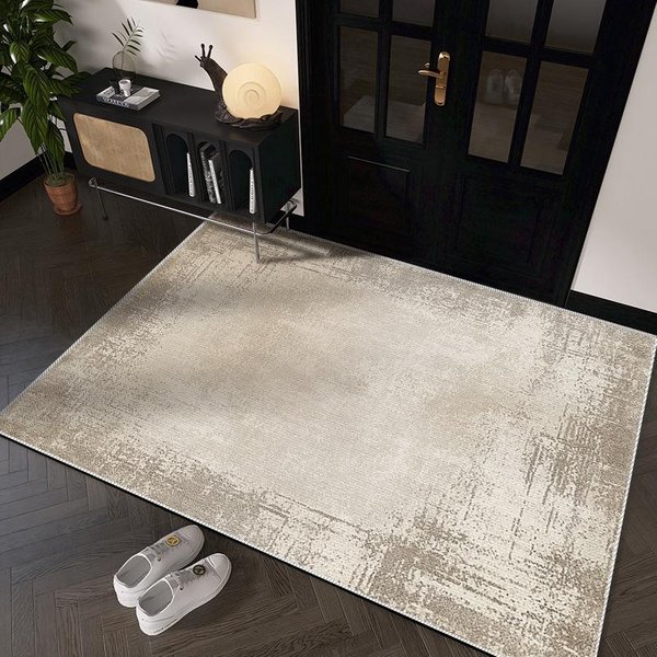 Nowoczesny Lekki Luksusowy Dywanik WejśCiowy Mata WejśCiowa Domowa Mata Pod Drzwi ChłOnna Mata AntypośLizgowa Dywanik CzyszcząCy 60 * 90Cm Imitation Cashmere-image