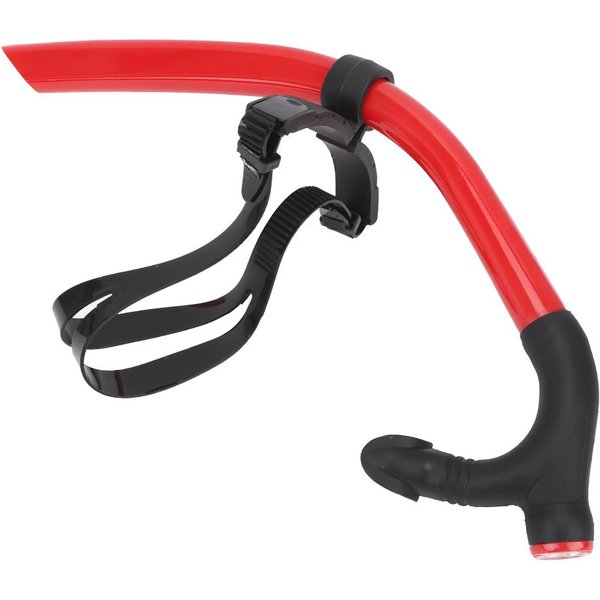 Tubo De RespiracióN Snorkel Frontal Desmontable NatacióN Scuba Para Snorkeling Buceo Entrenamiento Rojo Rojo-image