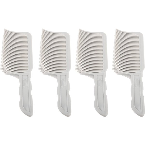 4 Peines De Degradado Profesionales Resistentes Al Calor Herramientas De Estilismo Para Cortapelos BarberíA Peines De Degradado Para Cortar El Cabello-image