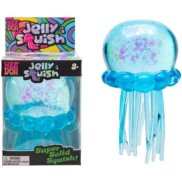 Juguete Sensorial NeeDoh Medusa Y Cubo Squish Para Alivio Del EstréS, Juguete Blando De Gel Para Apretar Para NiñOs Y Adultos-image