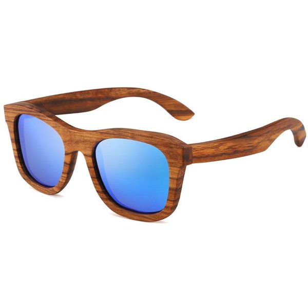 Retro Kwadratowe Drewniane Okulary PrzeciwsłOneczne UV400 Vintage Moda Dla Kobiet MężCzyzn Luksusowa Marka Okulary PrzeciwsłOneczne ZewnęTrzne OsłOna Jazda-image