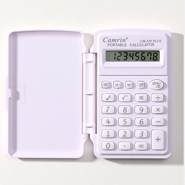 Calculadora Mini De 8 DíGitos, Inteligente, PequeñA, Calculadora CientíFica, PortáTil, Color Caramelo, PapeleríA Para Estudiantes.-image