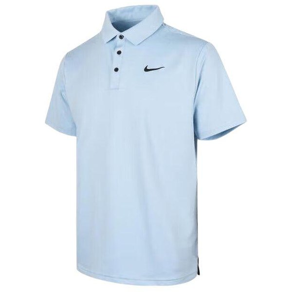 Nike Dri-Fit SóLido CóModo Simple Pullover Casual Camisa Polo De Manga Corta Hombre Tops FZ7482440 2XL White-image