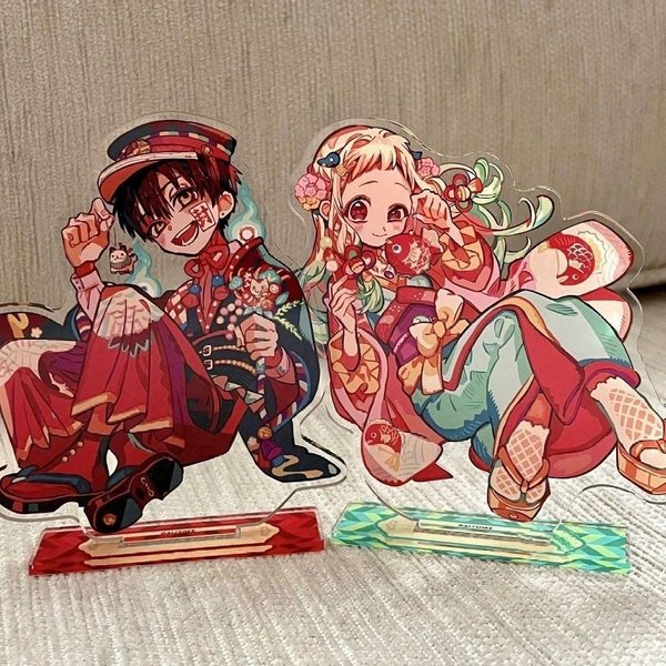 Akrylowa Figurka StojąCa Yashiro Nene Hanako Z Anime Hanako-Kun Z Toalety Ozdoba Na Biurko Modna Osobowość Kolekcja Prezent-image