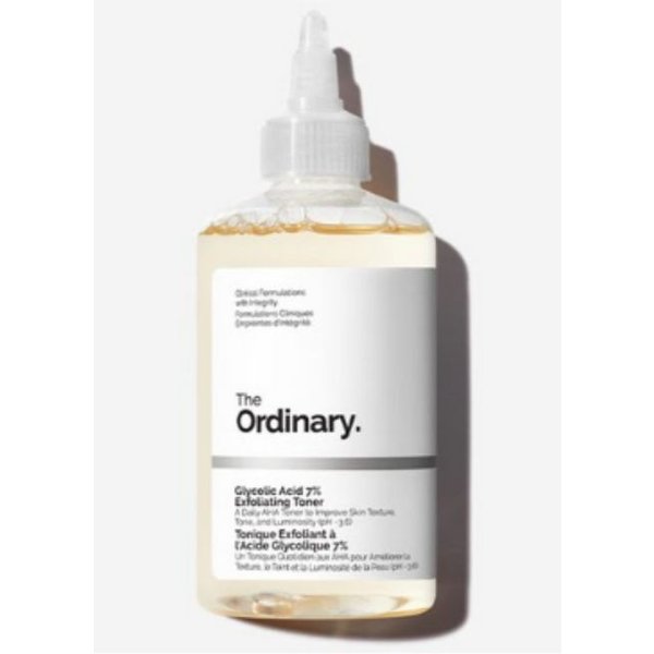 The Ordinary Wodny Tonik ZłUszczająCy Z Kwasem Glikolowym 7% WygłAdzająCy RozjaśNiająCy Tonik Do SkóRy 240Ml-image