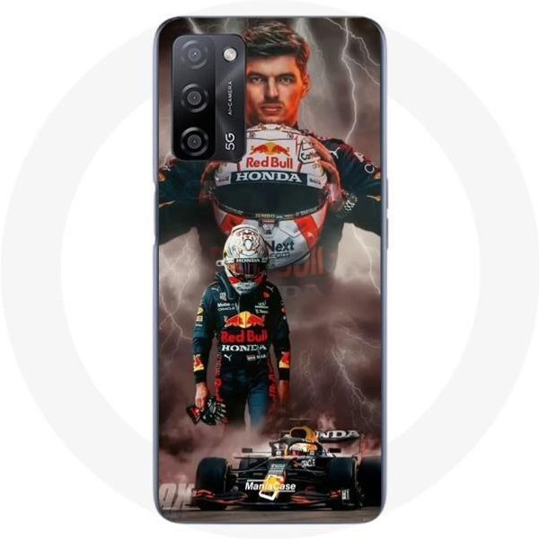 Funda - Maniacase - Oppo A55 5G - FóRmula 1 - Max Verstappen - Flexible Negro-image