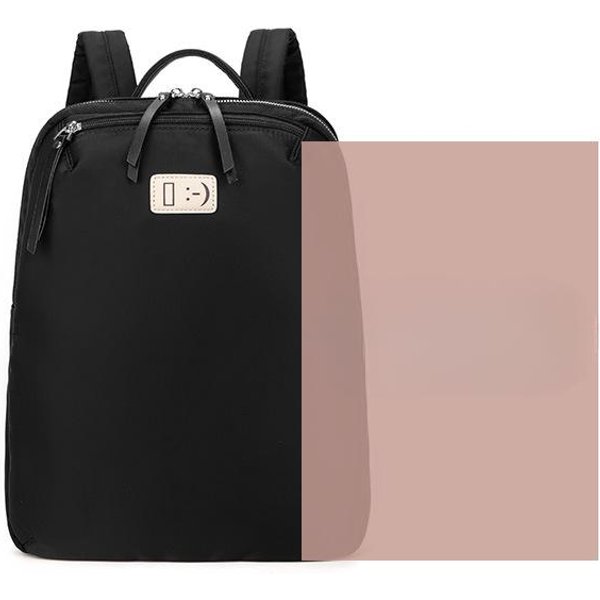 Mochila Casual De Moda Nueva Para Mujer VersáTil Gran Capacidad Bolsa De Viaje Mochila Escolar Para Estudiantes Ligera Bolsa Para Ordenador Gray-image