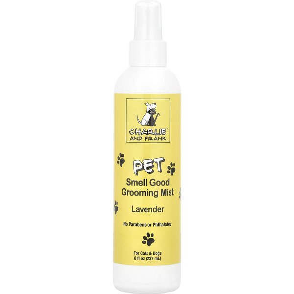 Charlie and Frank, Spray De Aseo Pet Smell Good, Para Gatos Y Perros, Aroma A Lavanda, 8 Onzas LíQuidas (237Ml) Yellow-image