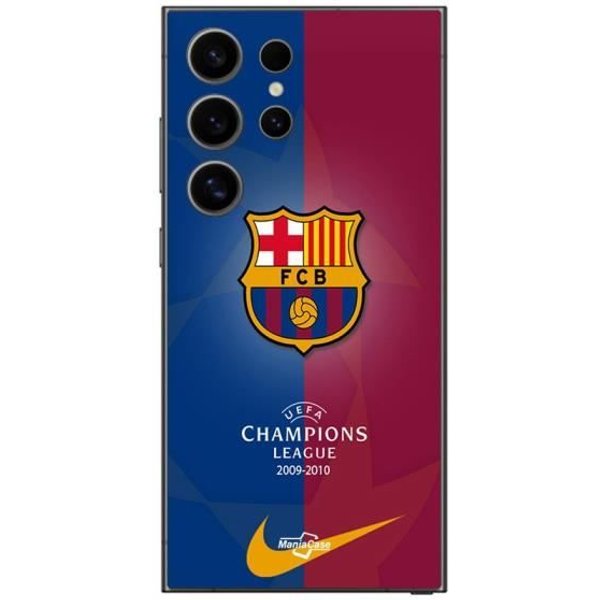 Etui Samsung Galaxy S25 Ultra Barcelona Fc Real Madryt Liga MistrzóW Maniacase-image