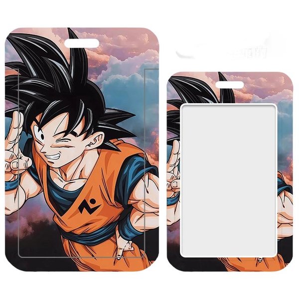 Personajes Anime Porta Tarjetas CordóN Llavero IdentificacióN CréDito AutobúS Funda Para Tarjeta Cuerda Para Colgar Lariat CordóN Anillos Para Llaves Regalos Para Fans White Leather Rope-image