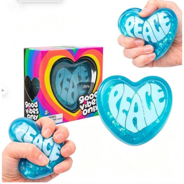 Teenie Sparkle Hearts - Mini BłYszcząCe Serce Zabawka Anty-Stresowa, Edycja Limitowana Walentynkowa-image