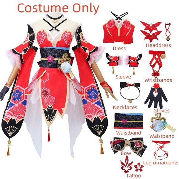 Honkai Star Rail Sparkle Kostium Cosplay PełNy Zestaw Maska Peruka StróJ Do Odgrywania RóL Dla Kobiet Sukienka Na Halloween Karnawał Dla Honkai Star Rail L-image