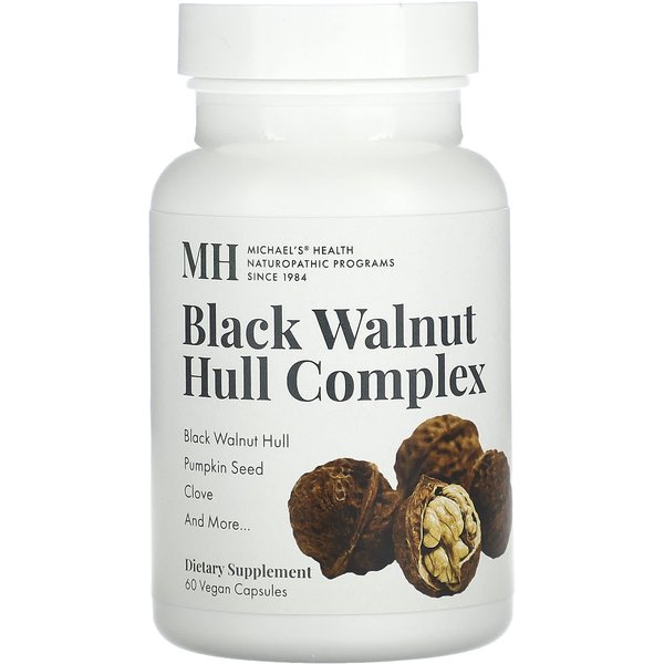 Michael's Health, Complejo De CáScara De Nuez Negra, 60 CáPsulas Vegetales-image