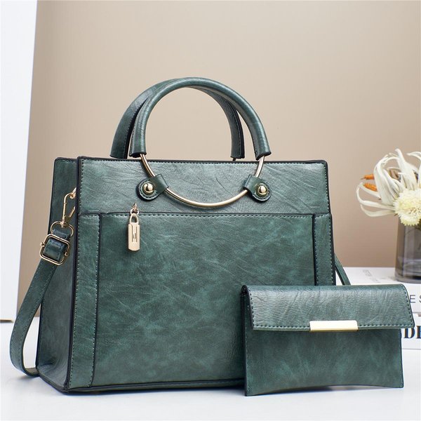 Nuevo Bolso Patchwork De Madre E Hijo Bolso De Moda VersáTil Bolso De Hombro ÚNico De Gran Capacidad Y Moderno Y Elegante Bolso Bandolera .-image