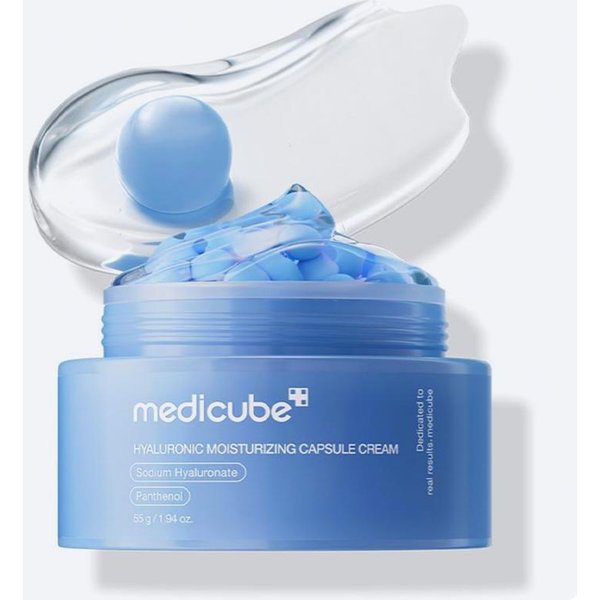 Medicube Krem Z KapsułKami Wodnymi Z Kwasem Hialuronowym – NawilżAcz GłęBoko NawilżAjąCy 55Ml-image