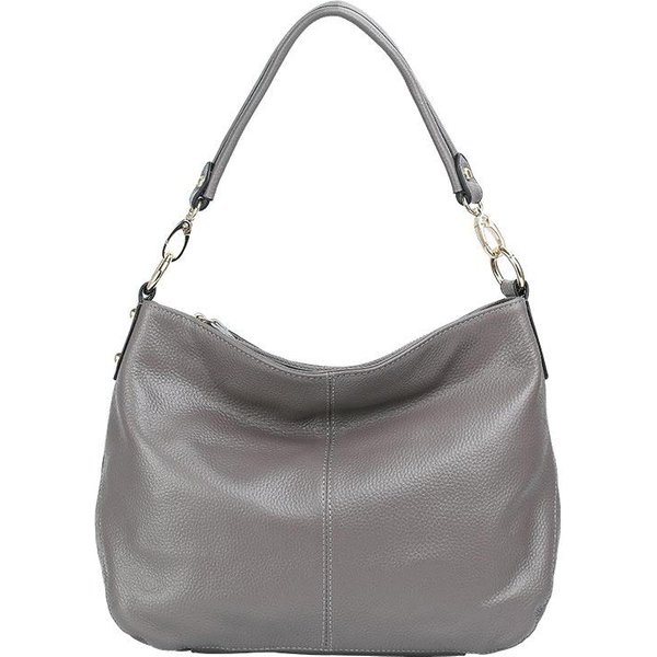 Nuevo Bolso De Hombro Para Mujer Popular Bolso Bandolera Bolso De Piel De Vaca Suave Bolso Tote Bolso De Madre Bolso De Cuero Genuino Gray-image