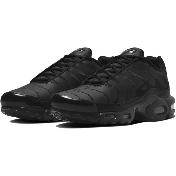 Air Max Plus Triple Black Cuero 40.5 EU Black-image