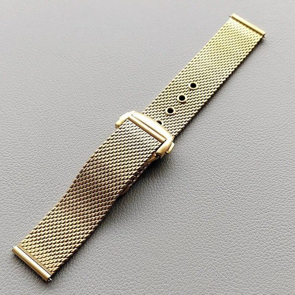 Pasek Milanese Do Omega Seamaster 007 Quick Release Mesh Loop SkłAdana Klamra Ze Stali Nierdzewnej MężCzyźNi Metalowy Pasek Do Zegarka 20Mm 22Mm 20Mm Gray-image