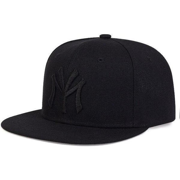 Unisex Kapelusze Hip-Hopowe Z Haftowanymi Literami Regulowane Outdoorowe Codzienne Czapki Baseballowe Kapelusz PrzeciwsłOneczny Black-image