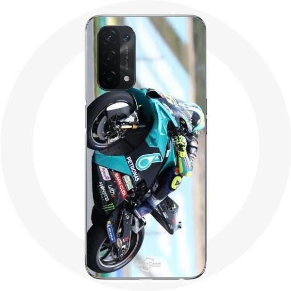 Funda - Maniacase - Oppo A74 5G - Valentino Rossi - Flexible - Negro-image