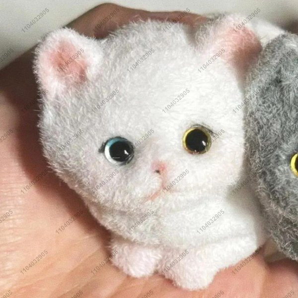 Uroczy Kotek Taba Squishy MięKki Kot Zabawka Fidget OdstresowująCa ŚMieszna Nowość Zabawka Dla Dzieci Prezent Antystresowe Zabawki Dla Dziewczynek Kolor Ciemnoszary-image