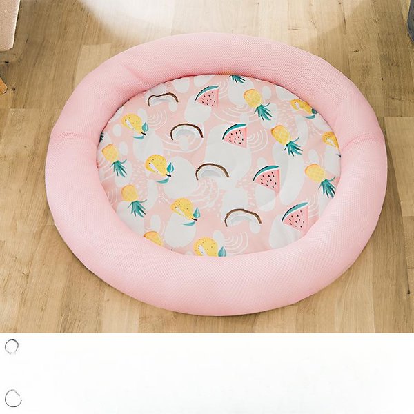 Nido Para Gato De Cuatro Estaciones Para Mascotas Nido Fresco De Verano Transpirable Perrera De Perro Teddy Esterilla Para Perro PequeñO De Verano Cama Para Gato Ropa De Cama Para Perro S-image
