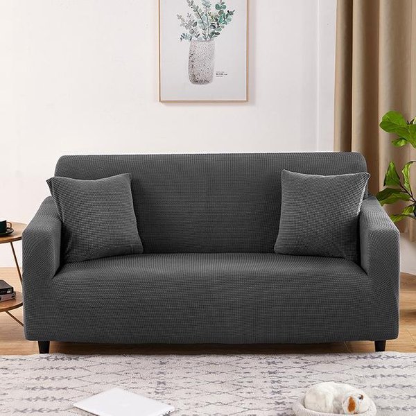 Funda Gruesa EláStica Para Sofá Funda Deslizante Para Sala De Estar Polar EláStico Funda Para SillóN De 1 2 3 4 Plazas Fundas Para Sofá De Esquina En Forma De L Para El Hogar 1-Seat 90-140Cm-image