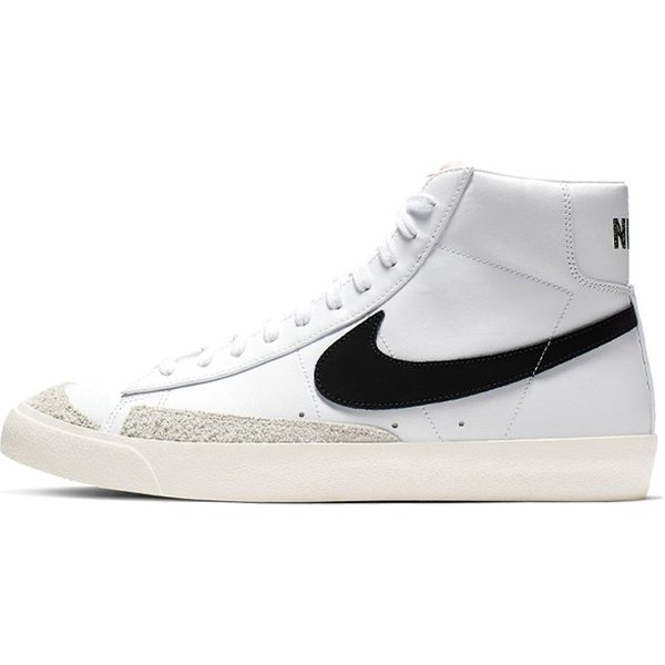 Nike Blazer Mid 77 Vintage BiałO-Czarny Sneakersy Unisex BQ6806-100 46 White-image