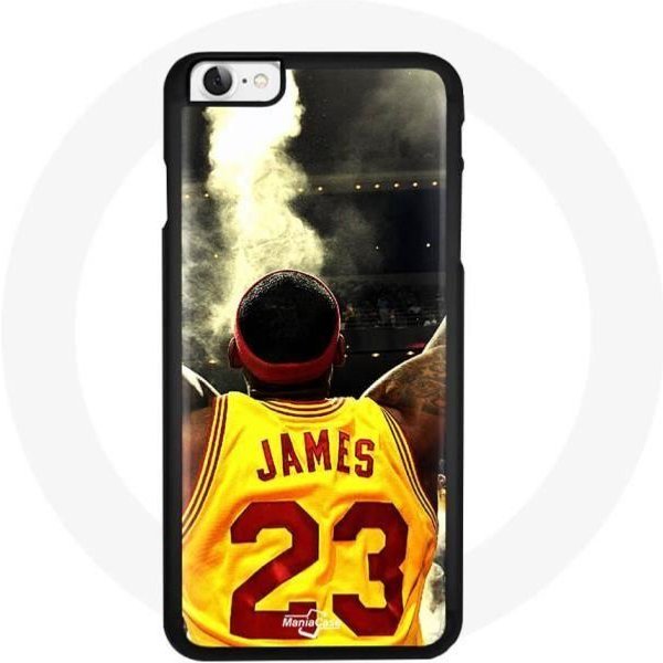 Funda Iphone 8 - Maniacase - Lebron James - Negro - Flexible - ProteccióN Contra Golpes Y ArañAzos-image