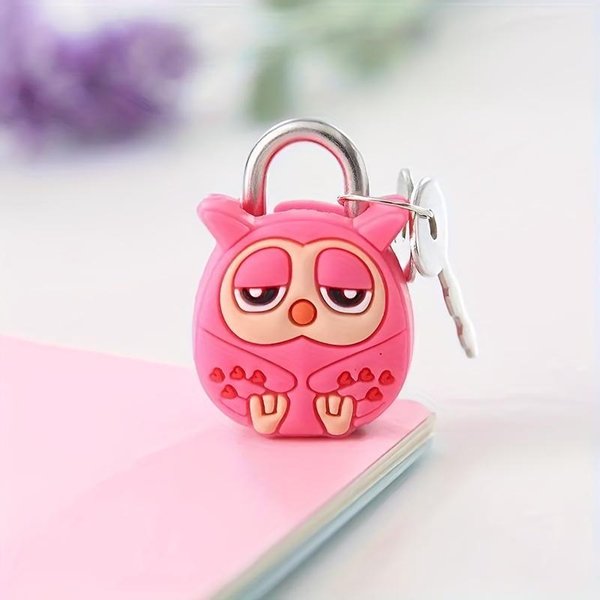 Candado Con Llave - Cerradura De Seguridad Duradera Para Viajes, Equipaje, Mochilas, Maletas, Cajones Y Armarios - No Requiere BateríA, DiseñO Compacto-image
