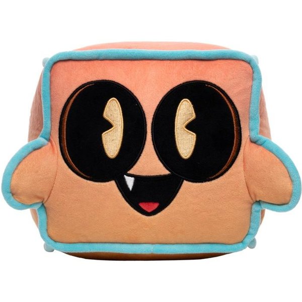 Nuevo Llavero De Peluche Geometry Dash MuñEco Suave Relleno Colgante Personaje Del Juego De AccióN RíTmica Colgante Para Bolso Peluche Regalo Para Jugadores-image