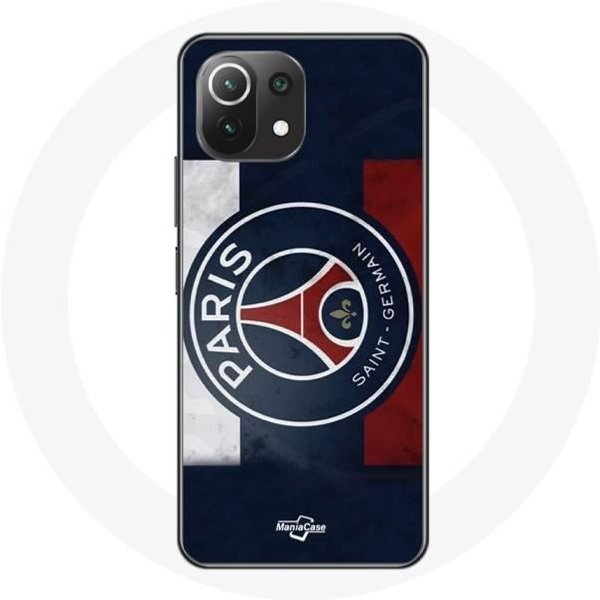 Funda - Paris Saint Germain - Xiaomi Mi 11 Lite - Flexible - ProteccióN - Logo PSG-image