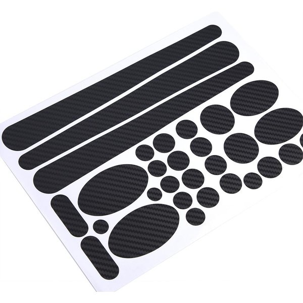 Kit Protector De Adhesivos Para Vaina Y Cuadro Para Bicicletas Bicicleta Ciclismo CalcomaníA PelíCula Decorativa Transparente-image