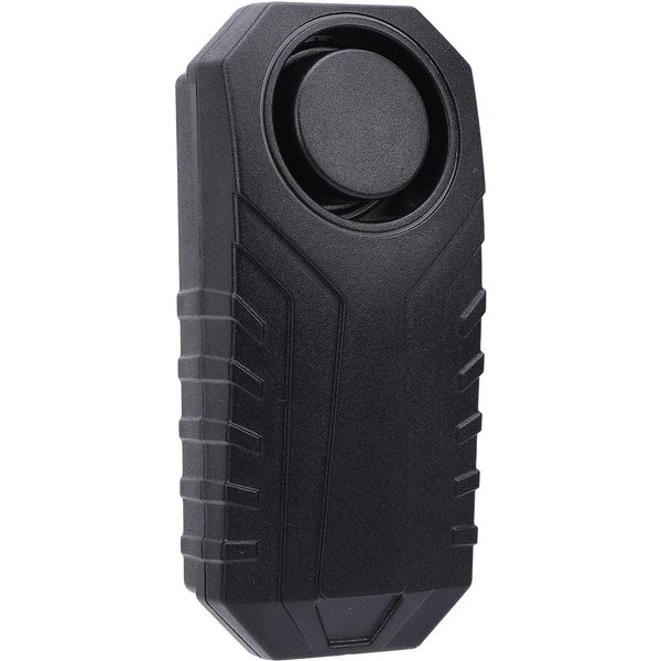 Alarm Rowerowy Z Pilotem Wodoodporny AntykradzieżOwy Alarm Z Czujnikiem Wibracji Do RoweróW Elektrycznych Black-image