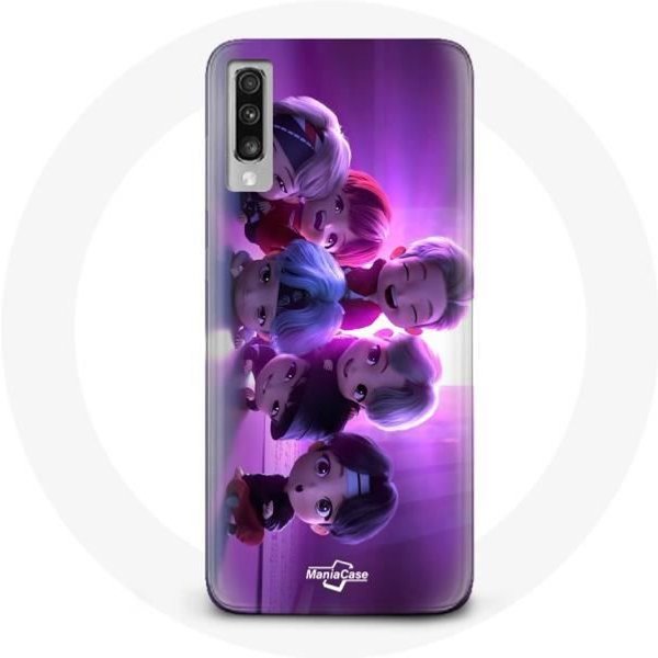 Funda Para Samsung Galaxy A70 BTS Tinytan AnimacióN PóSter RM Jin Suga J-Hope Jimin V Y Jungkook Mic Drop-image