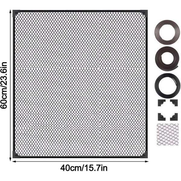 Pokrywa Siatkowa Akwarium Diy ŁAtwa Instalacja Pokrywa Siatkowa Akwarium Siatka Na Akwarium Dla żółWi Akwarium 60×40Cm-image