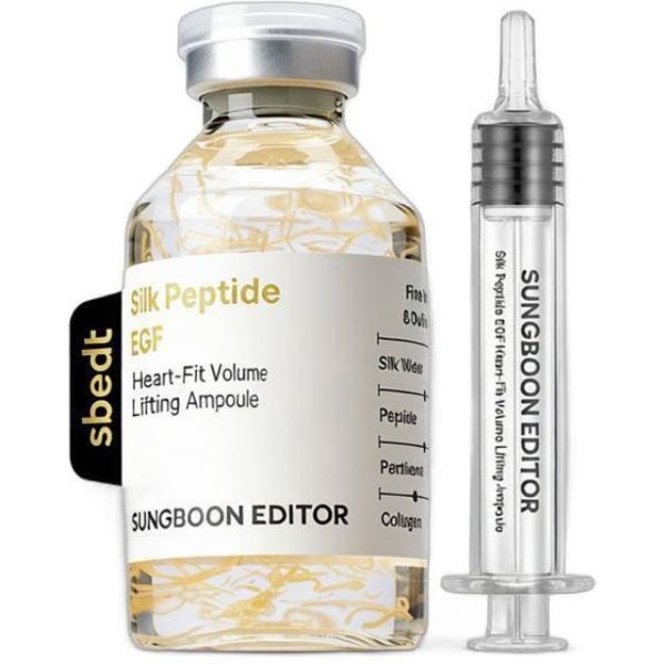 Sungboon Editor PéPtido De Seda EGF Heart Fit Ampolla Voluminizadora Lifting SéRum Reafirmante 30Ml 1 Pack (30Ml) White-image