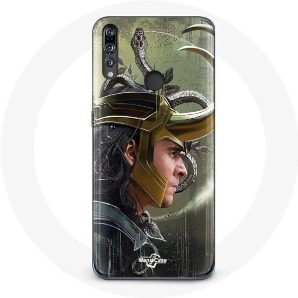 Funda Maniacase Para Huawei P30 Lite Loki Thor Ragnarok Con Casco Fanart Temporada 1 Negro-image