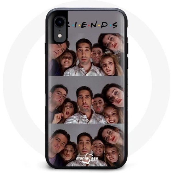 Funda - Friends - Iphone XR - Flexible - Gris - Mixta-image