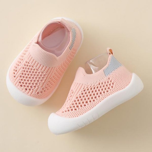 Buty DziecięCe Casual OddychająCe Niemowlę Dziecko Dzieci Dziewczyny ChłOpcy Siatkowe Trampki MięKkie Dno Wygodne AntypośLizgowe 13 RóżOwy-image