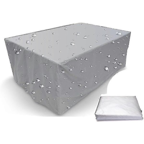 75 RozmiaróW Wodoodporne Pokrowce Na Meble Ogrodowe Patio Deszcz ŚNieg Pokrowce Na KrzesłA_(Happyshop)-Yky 120X120X74Cm-image