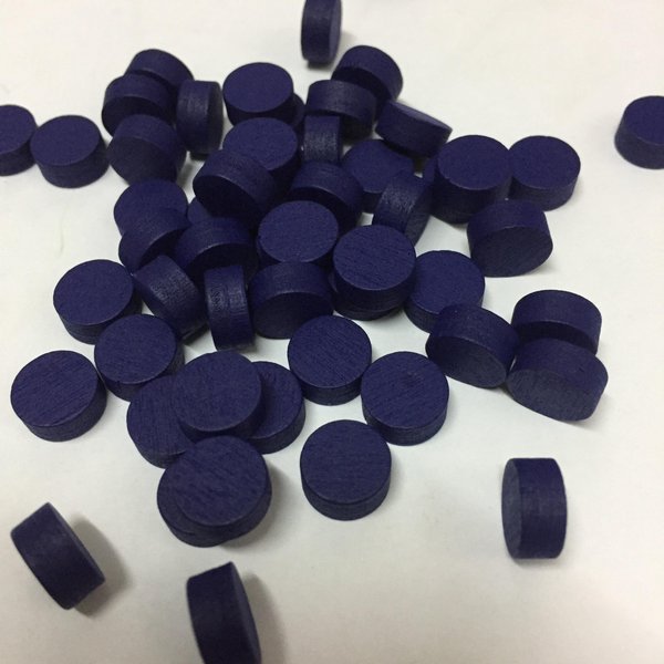100 Sztuk KrążKóW ŚRednica 10*5 Mm KrążKi 10 Mm Pionki Drewniane Figury Do Gry Kolorowe Pionki Szachowe Do Gry Planszowej Akcesoria Do Gier Edukacyjnych-image