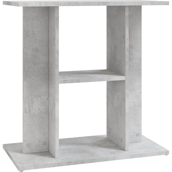 Soporte Para Acuario Gris HormigóN 60 X 30 X 60 Cm Tablero De PartíCulas-image
