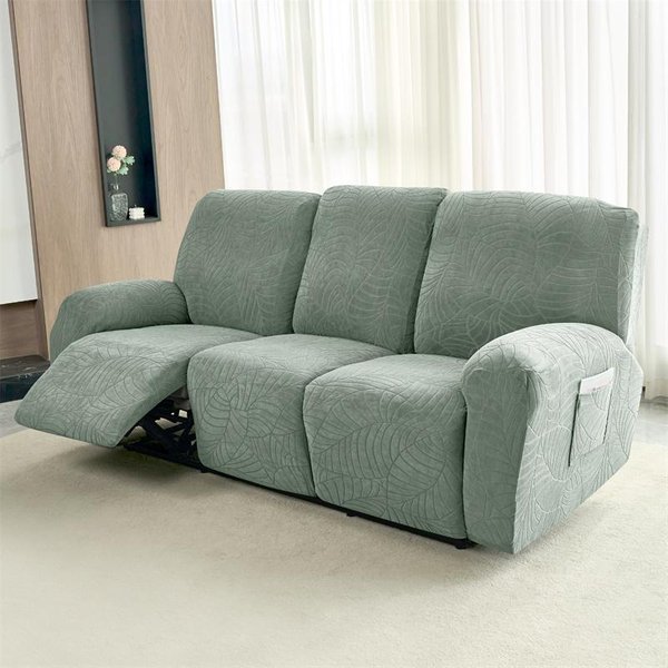 Fundas Jacquard Para SillóN Reclinable De 1/2/3 Plazas, Protector EláStico Integral Para Sofá, Fundas Antideslizantes Para SillóN Sofa Cover-image