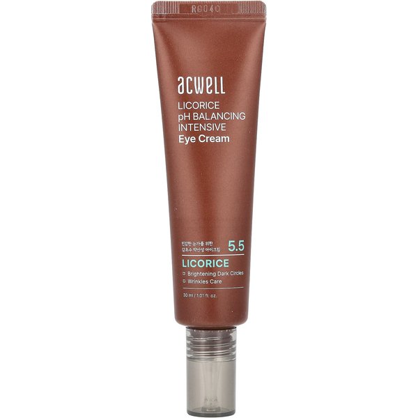 Acwell, Crema Intensiva Para Ojos Con Ph Equilibrador De Regaliz 5.5, 1 Onza LíQuida (30 Ml) Brown-image